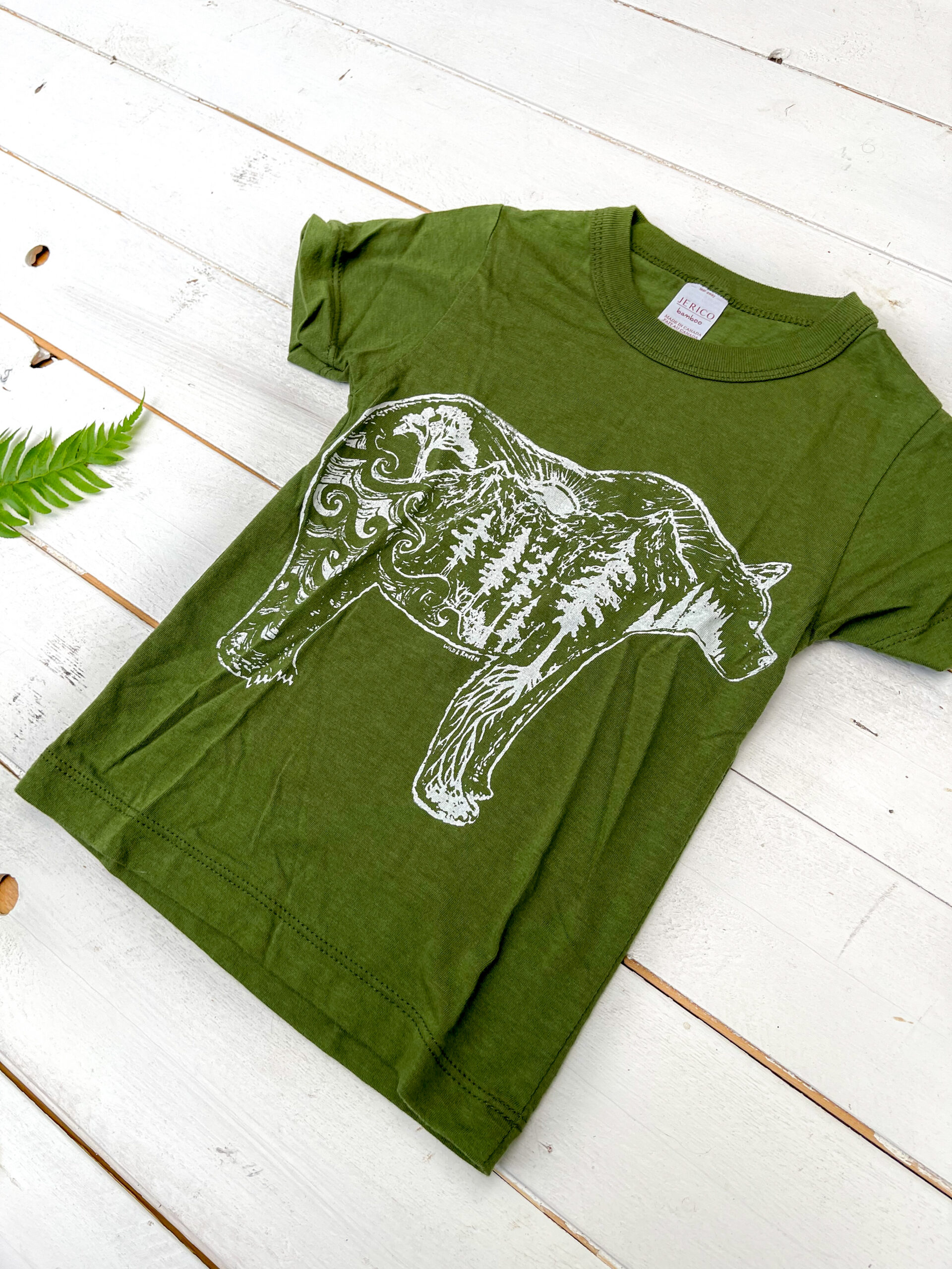 Wild Bear Bamboo Children s T shirt